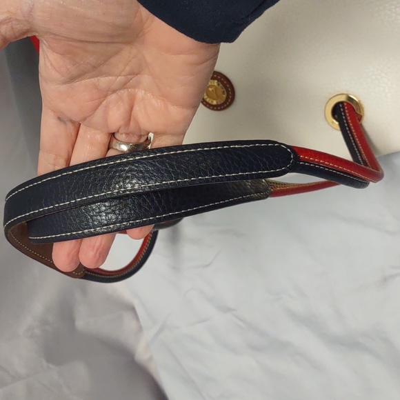 Vintage La Tour Eiffel Pebble Leather Zip Top Shoulder Bag RARE!!! - Picture 9 of 16